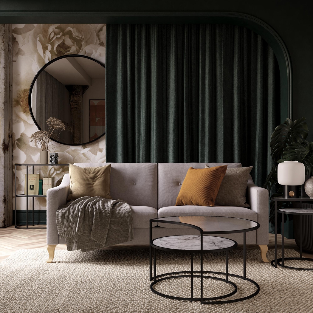 Cardella White Nesting Cocktail Tables, Set of 2 - Thumbnail - Image 8