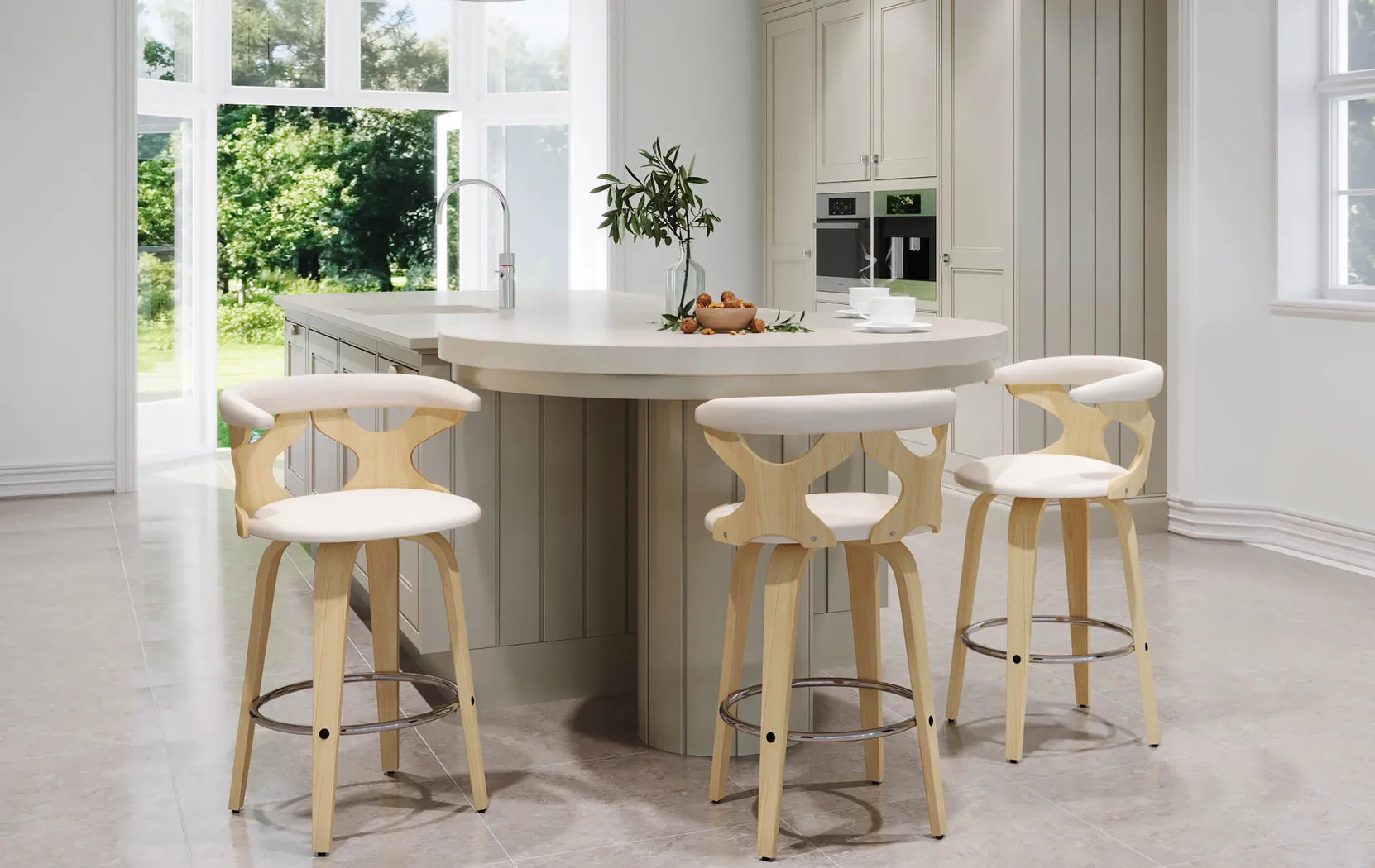 Cardeza Natural Counter Height Stool, Set of 2 - Thumbnail - Image 13