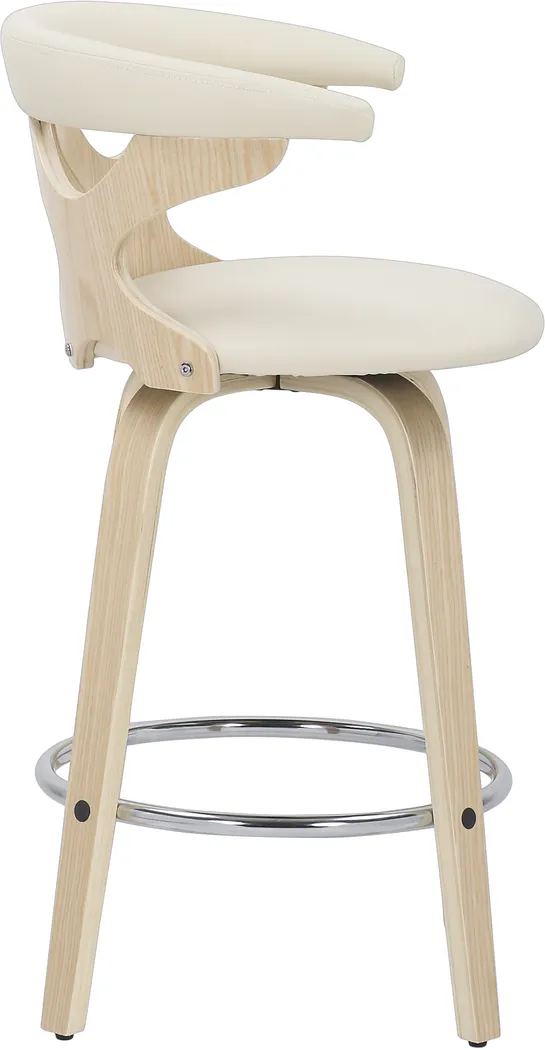Cardeza Natural Counter Height Stool, Set of 2 - Thumbnail - Image 3