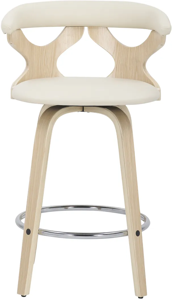 Cardeza Natural Counter Height Stool, Set of 2 - Thumbnail - Image 6
