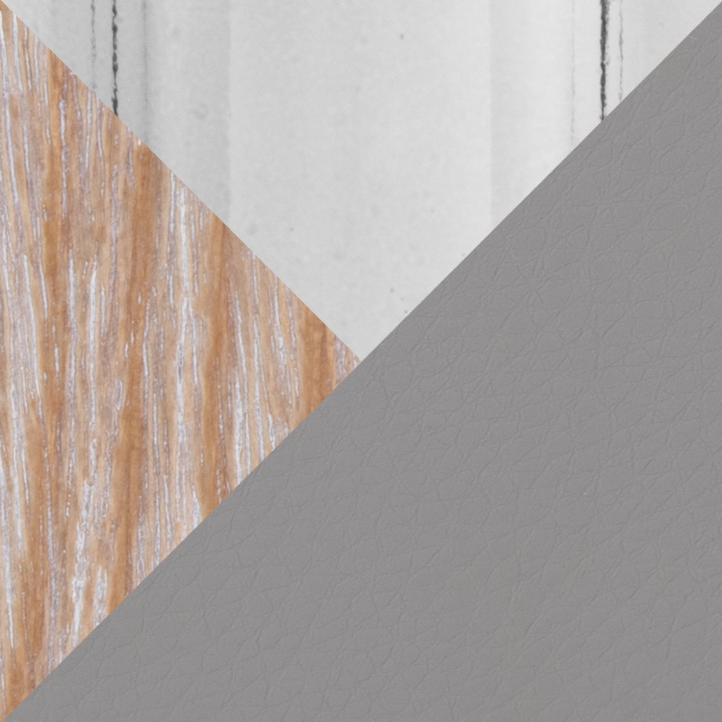 Cardeza V Gray Adjustable Swivel Barstool, Set of 2 - Thumbnail - Image 11