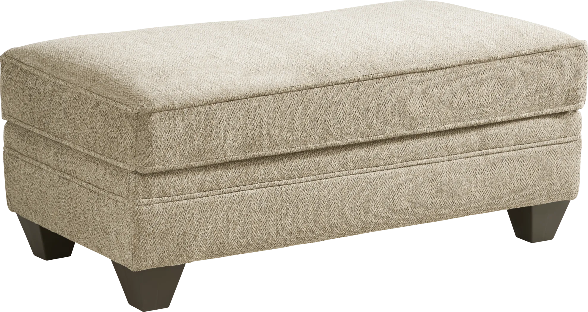 Cardiff Court Almond Ottoman - Thumbnail - Image 1