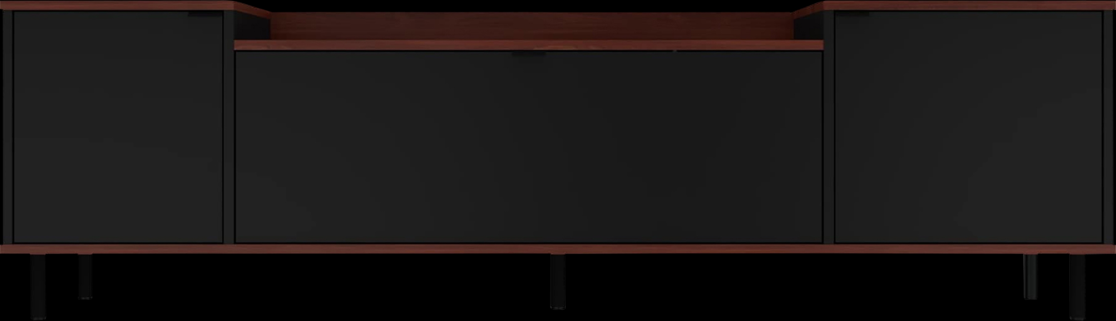 Cardifs Black 67 in. Console - Thumbnail - Image 3