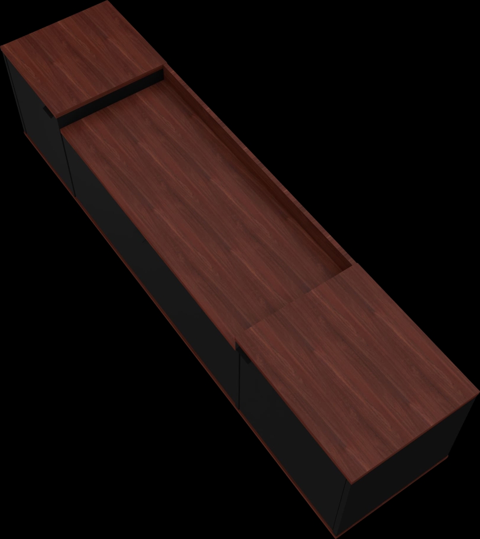 Cardifs Black 67 in. Console - Thumbnail - Image 5