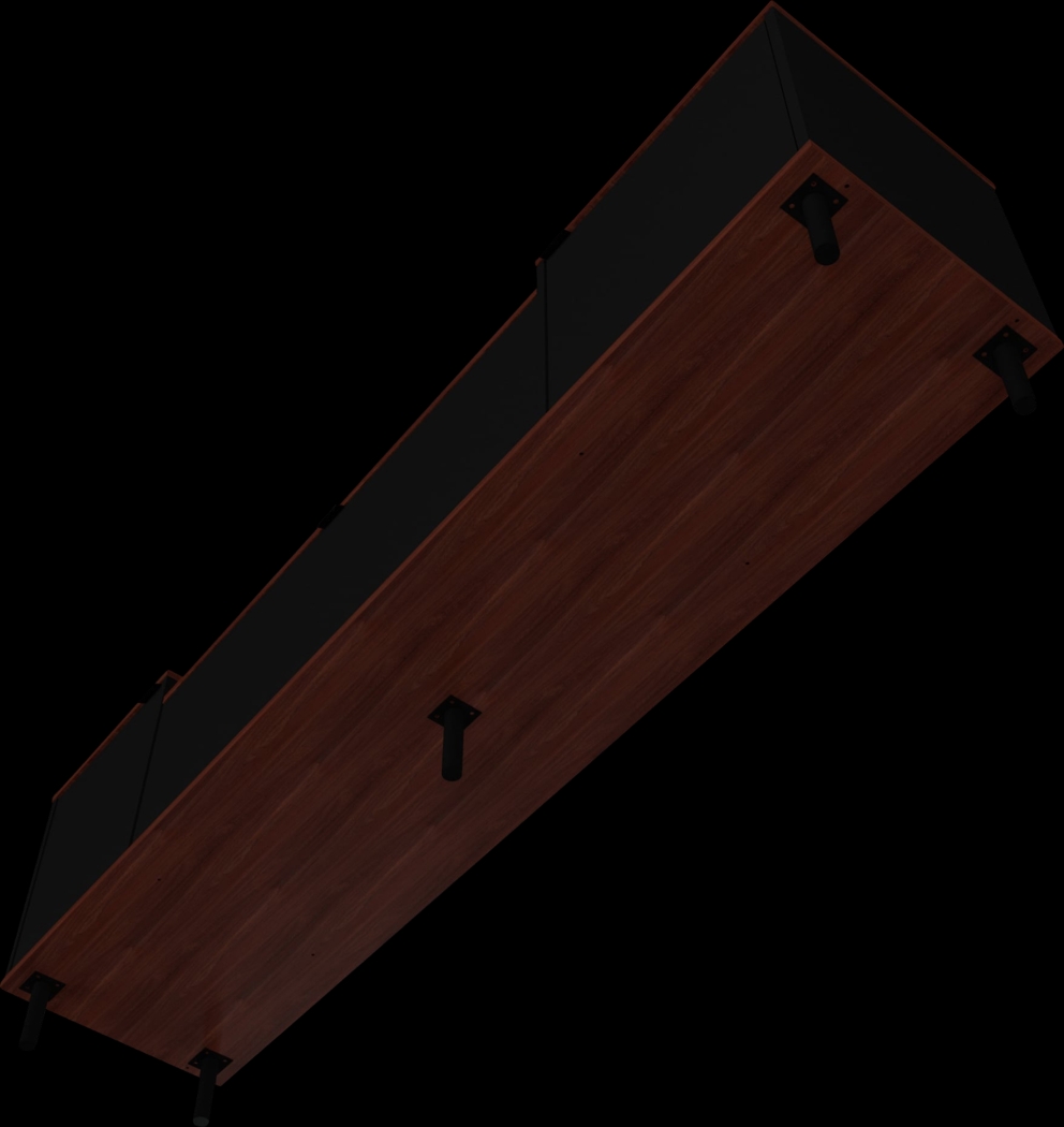 Cardifs Black 67 in. Console - Thumbnail - Image 6