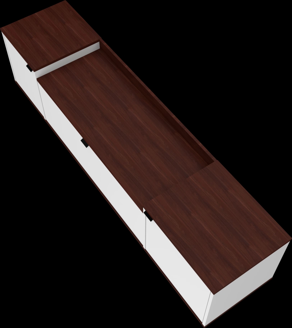 Cardifs White 67 in. Console - Thumbnail - Image 6