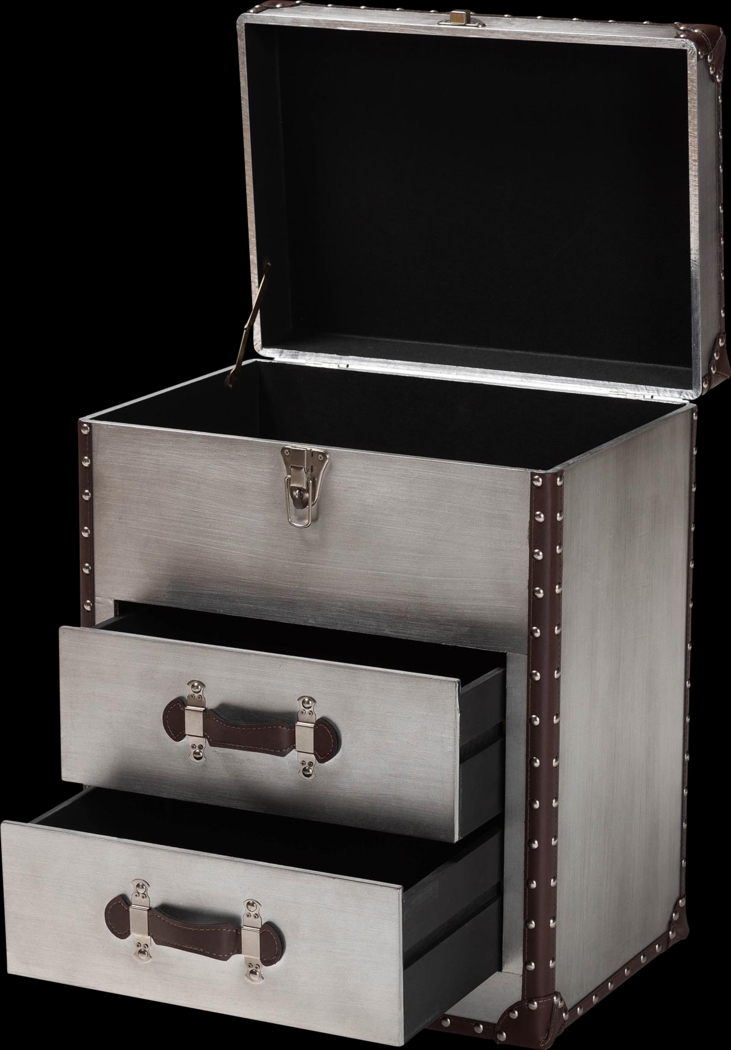 Cardinaly Silver End Table - Thumbnail - Image 4