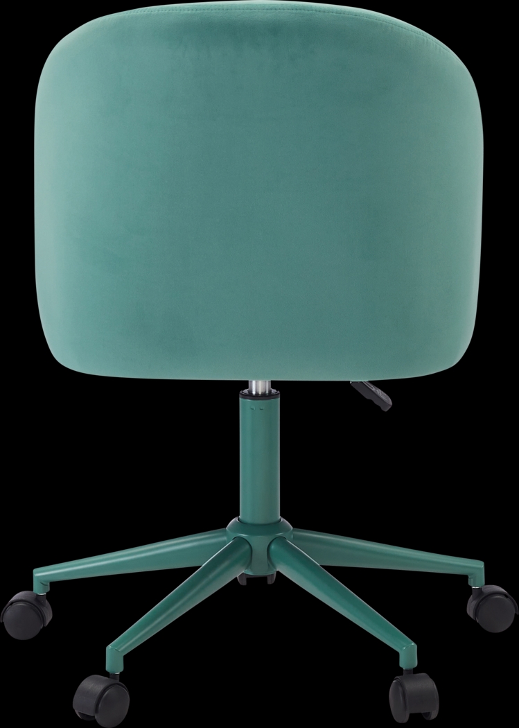 Cardlow Aqua Desk Chair - Thumbnail - Image 12
