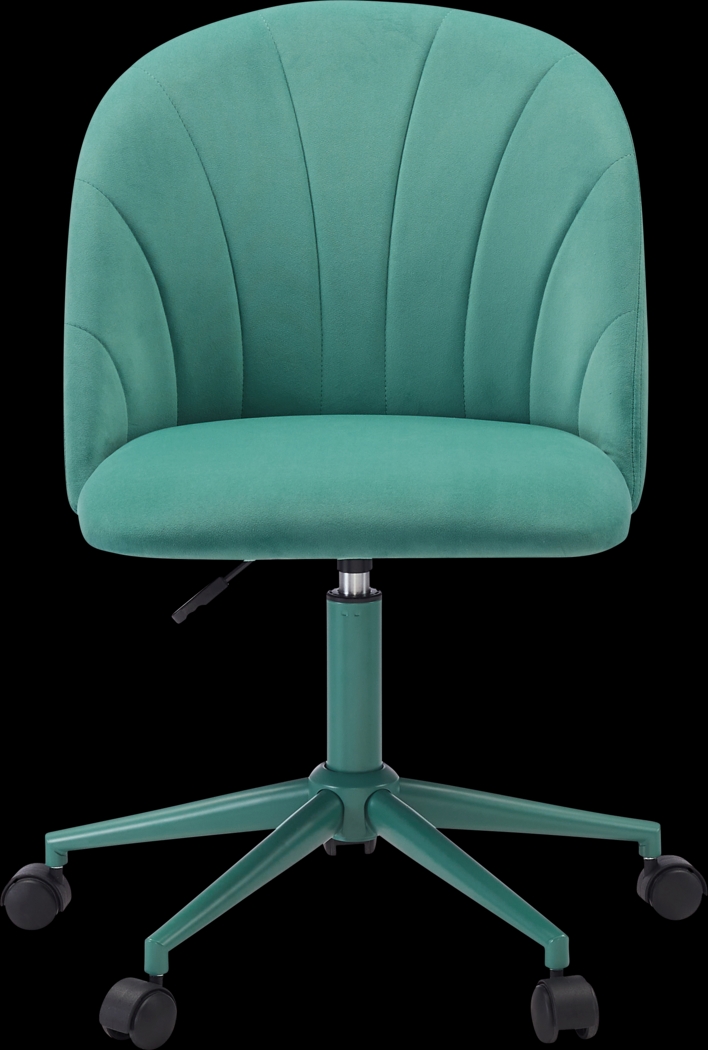 Cardlow Aqua Desk Chair - Thumbnail - Image 9