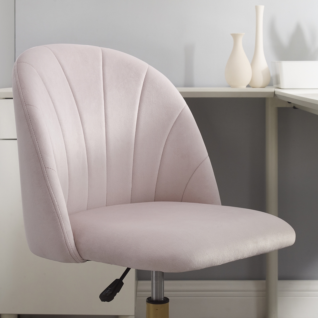 Cardlow Blush Desk Chair - Thumbnail - Image 12