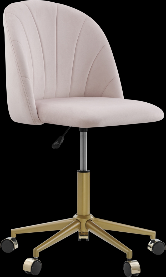 Cardlow Blush Desk Chair - Thumbnail - Image 13