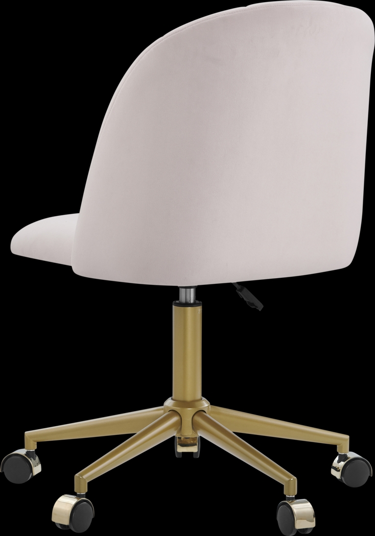 Cardlow Blush Desk Chair - Thumbnail - Image 9