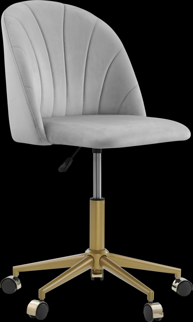 Cardlow Gray Desk Chair - Thumbnail - Image 13