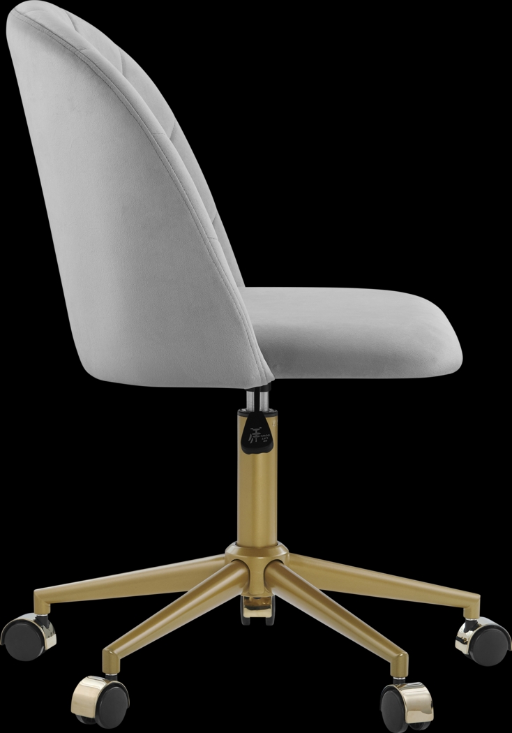 Cardlow Gray Desk Chair - Thumbnail - Image 8