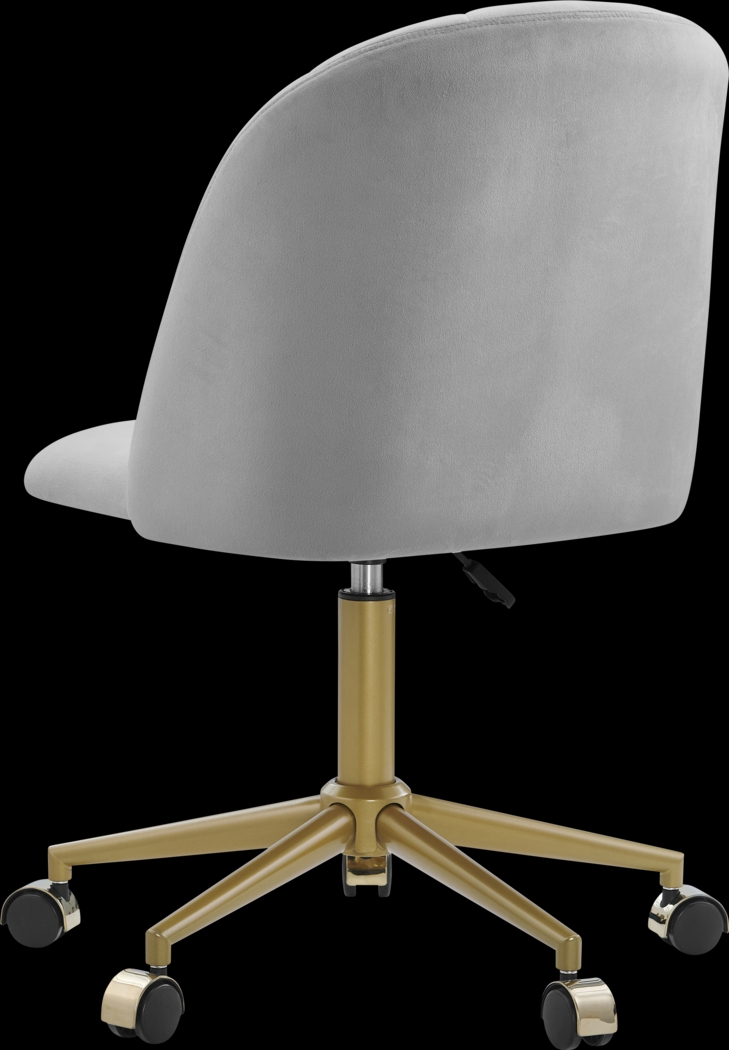 Cardlow Gray Desk Chair - Thumbnail - Image 9