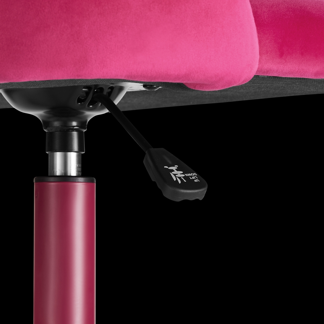 Cardlow Hot Pink Desk Chair - Thumbnail - Image 18