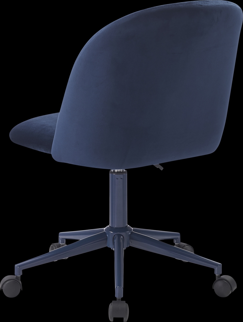 Cardlow Navy Desk Chair - Thumbnail - Image 11