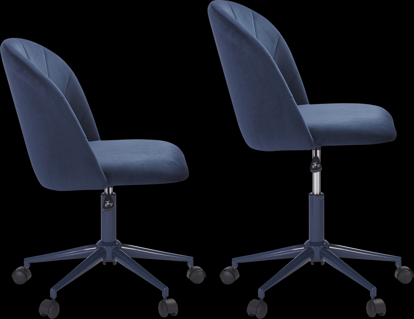 Cardlow Navy Desk Chair - Thumbnail - Image 21