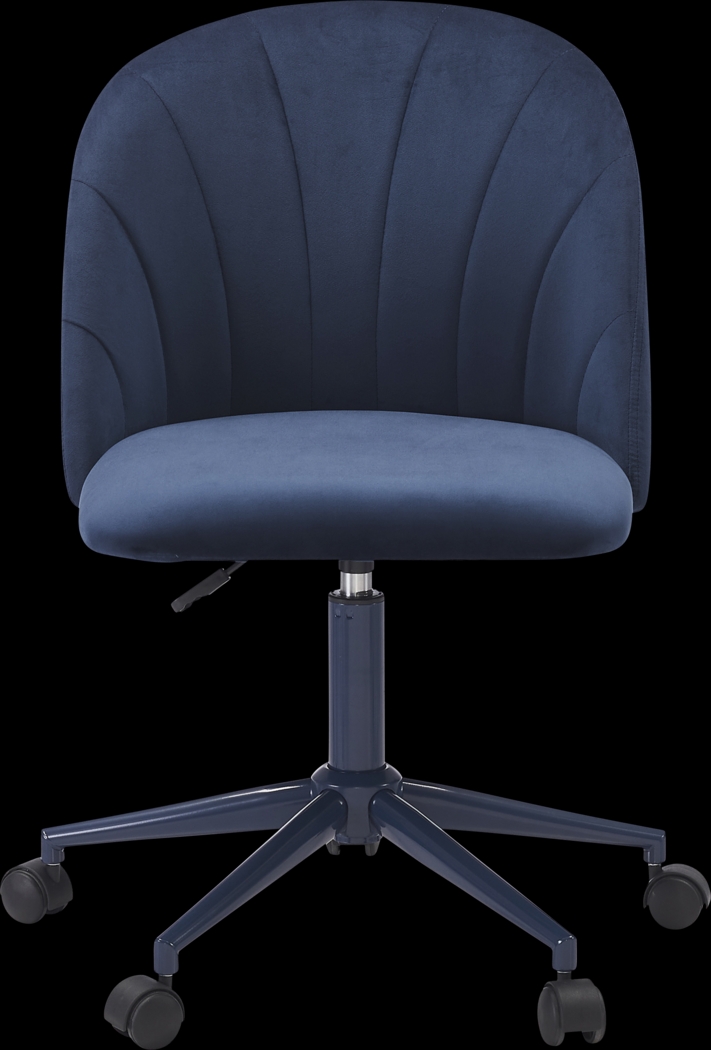 Cardlow Navy Desk Chair - Thumbnail - Image 9