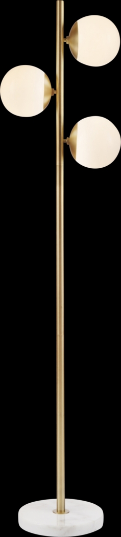Cargill Land Gold Floor Lamp - Thumbnail - Image 2