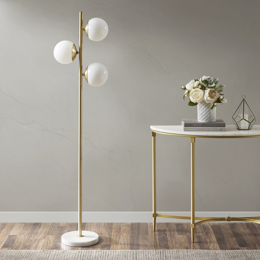 Cargill Land Gold Floor Lamp - Thumbnail - Image 7