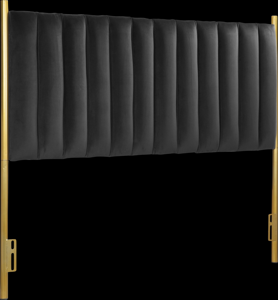 Caria Lane Black Headboard - Thumbnail - Image 1