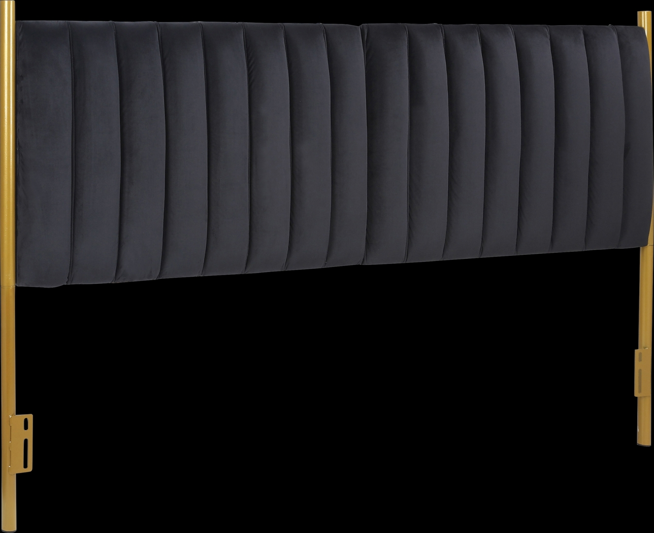 Caria Lane Black Headboard - Thumbnail - Image 1