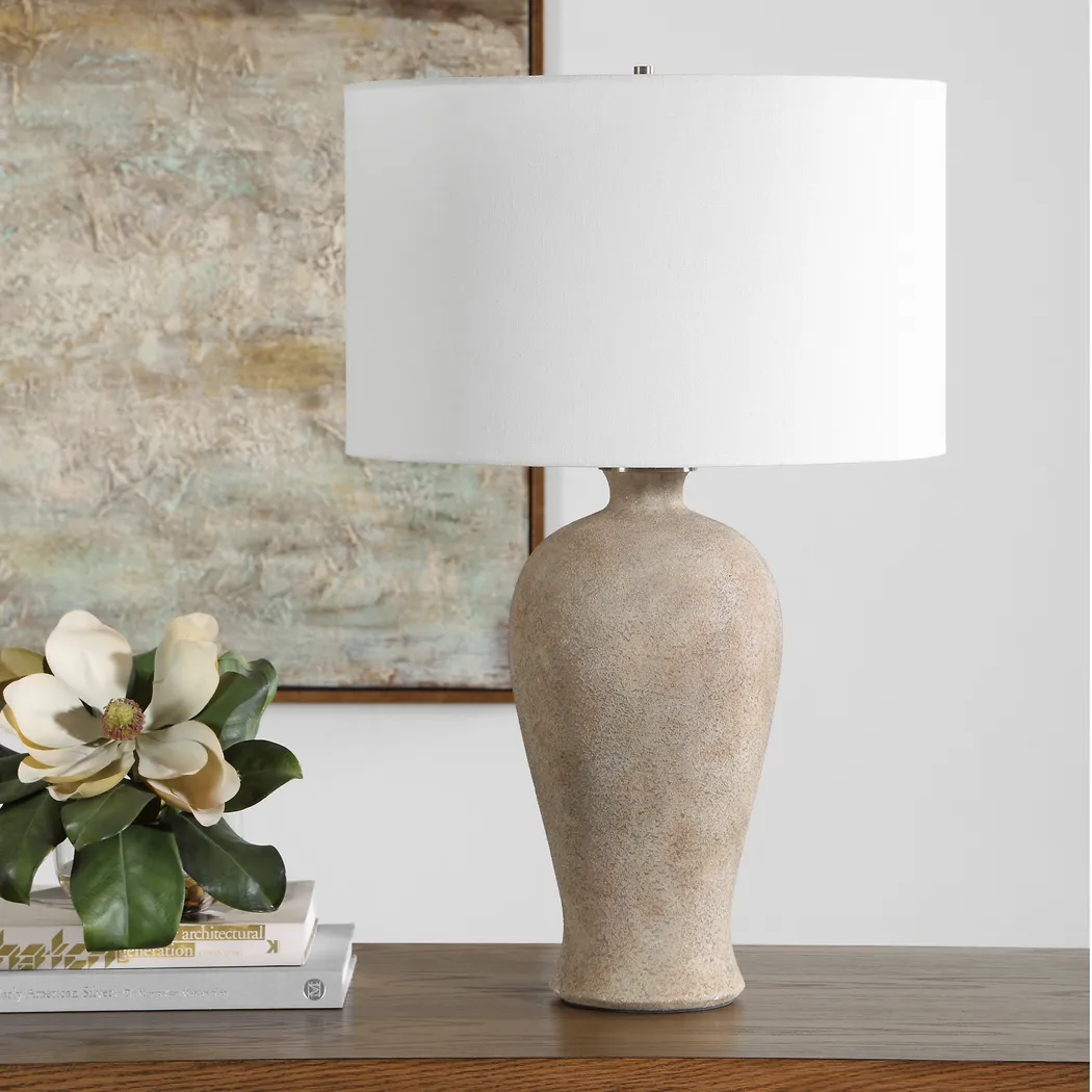 Cariane Beige Lamp - Thumbnail - Image 3
