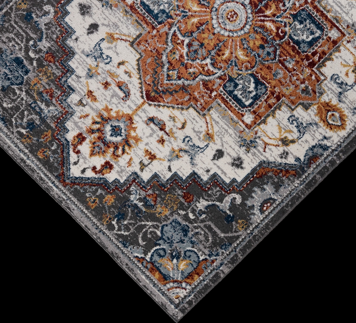 Carigder Multi 7'7 x 9'9 Rug - Thumbnail - Image 7