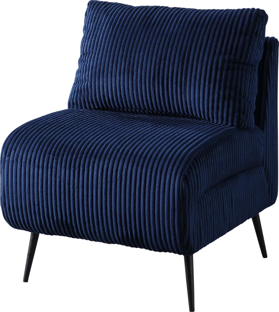 Carileigh Blue Accent Chair - Thumbnail - Image 1