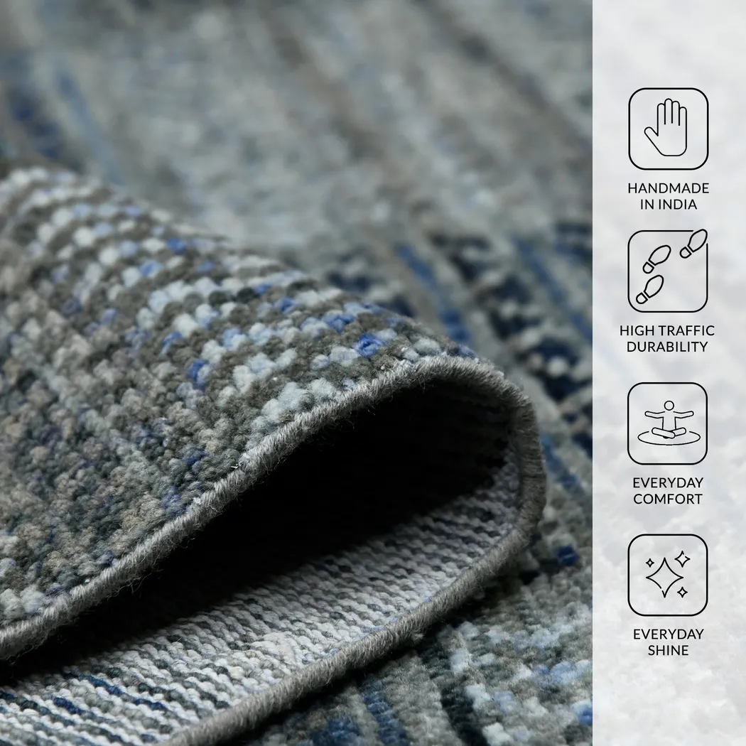 Carim Blue 10' x 14' Rug - Thumbnail - Image 4