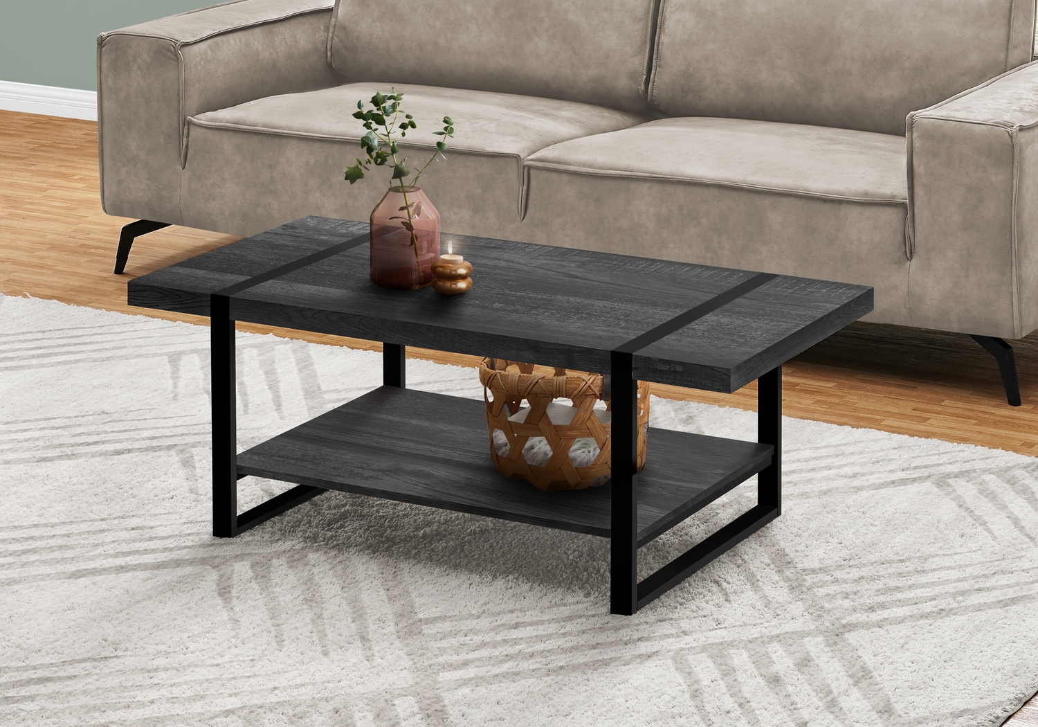Carimicalle Black Cocktail Table - Thumbnail - Image 2