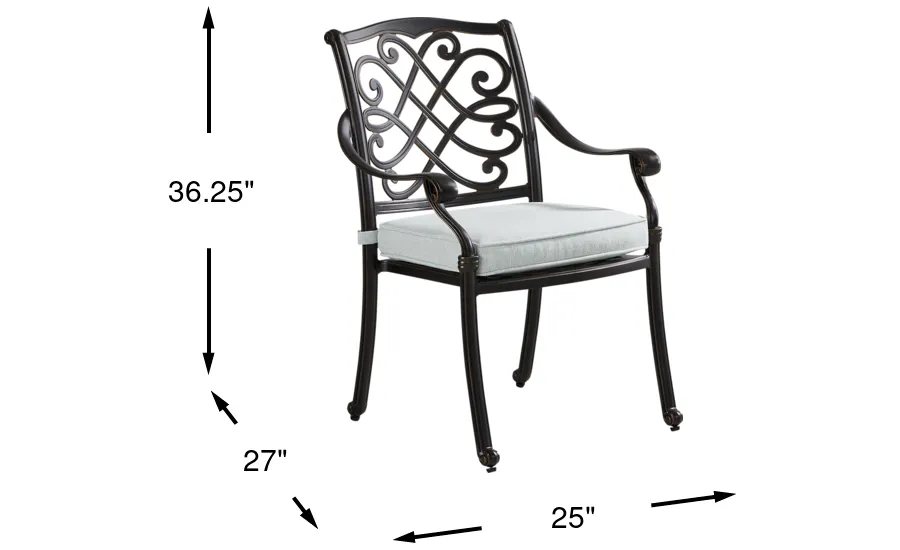 Dimension Image. Please refer to the Dimension Tab on this page for dimension details.