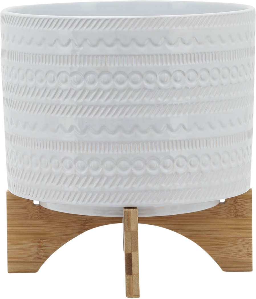 Carinbrook White Planter - Thumbnail - Image 3