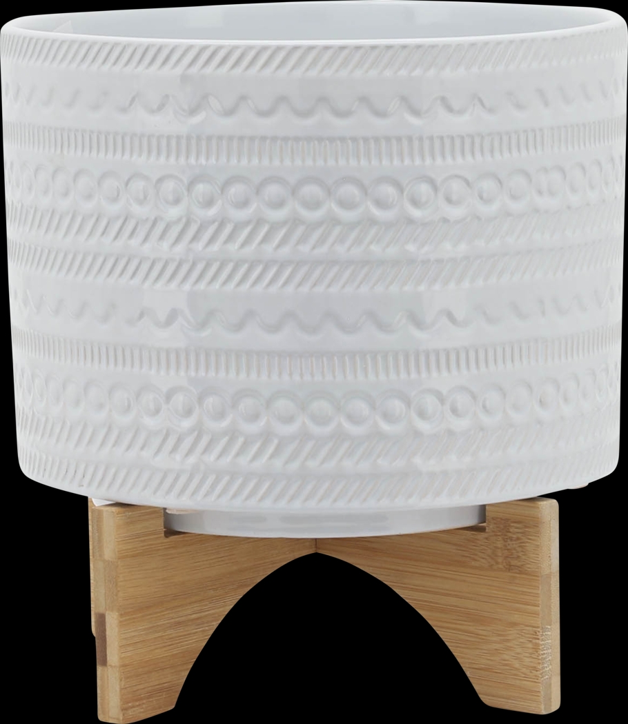 Carinbrook White Planter - Thumbnail - Image 1