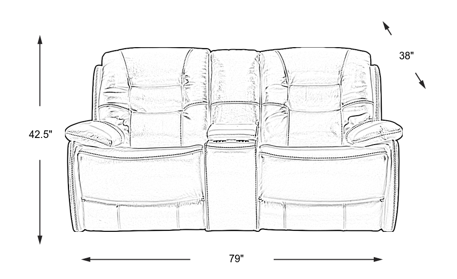 Dimension Image. Please refer to the Dimension Tab on this page for dimension details.