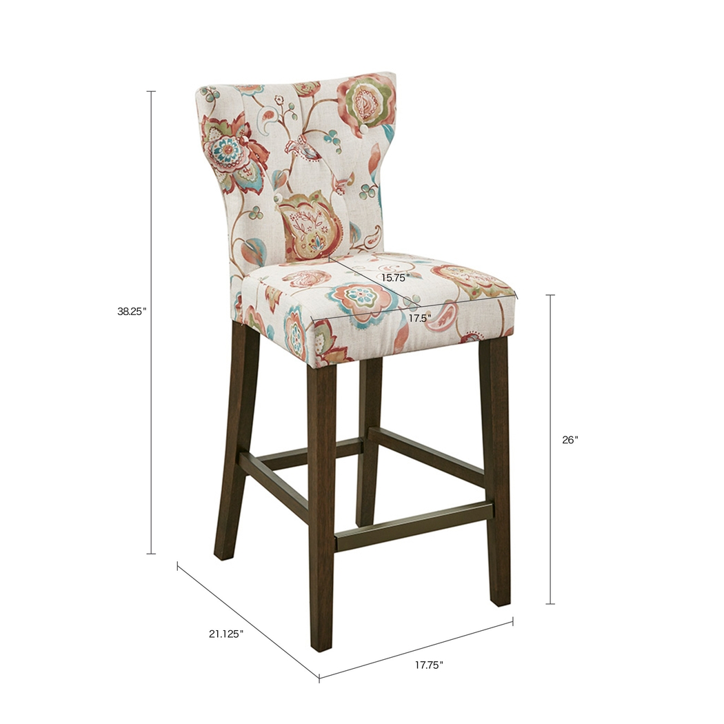 Carisbrooke Orange Counter Height Stool - Thumbnail - Image 7