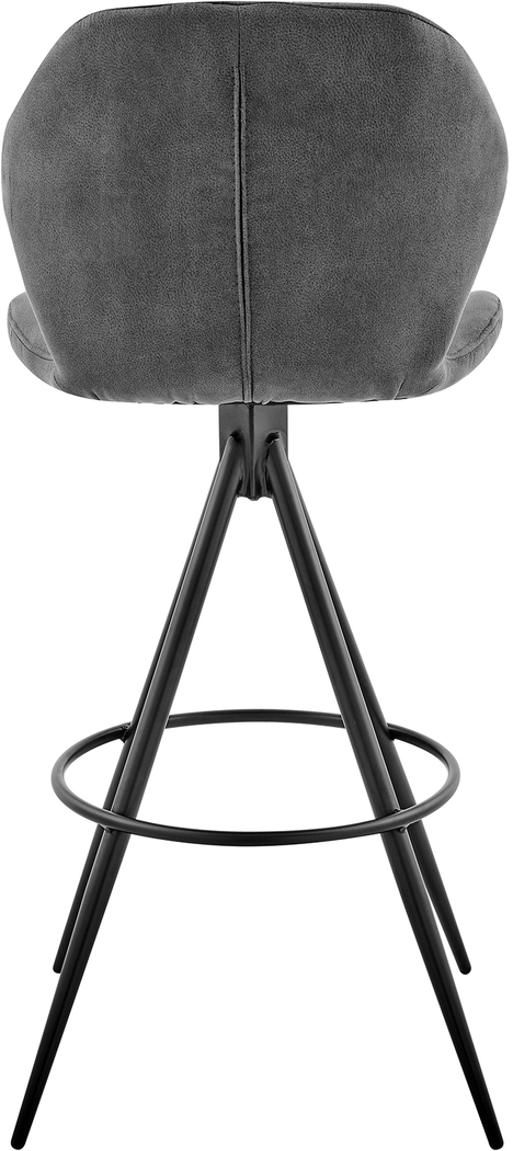 Carissan Charcoal Counter Height Stool - Thumbnail - Image 5
