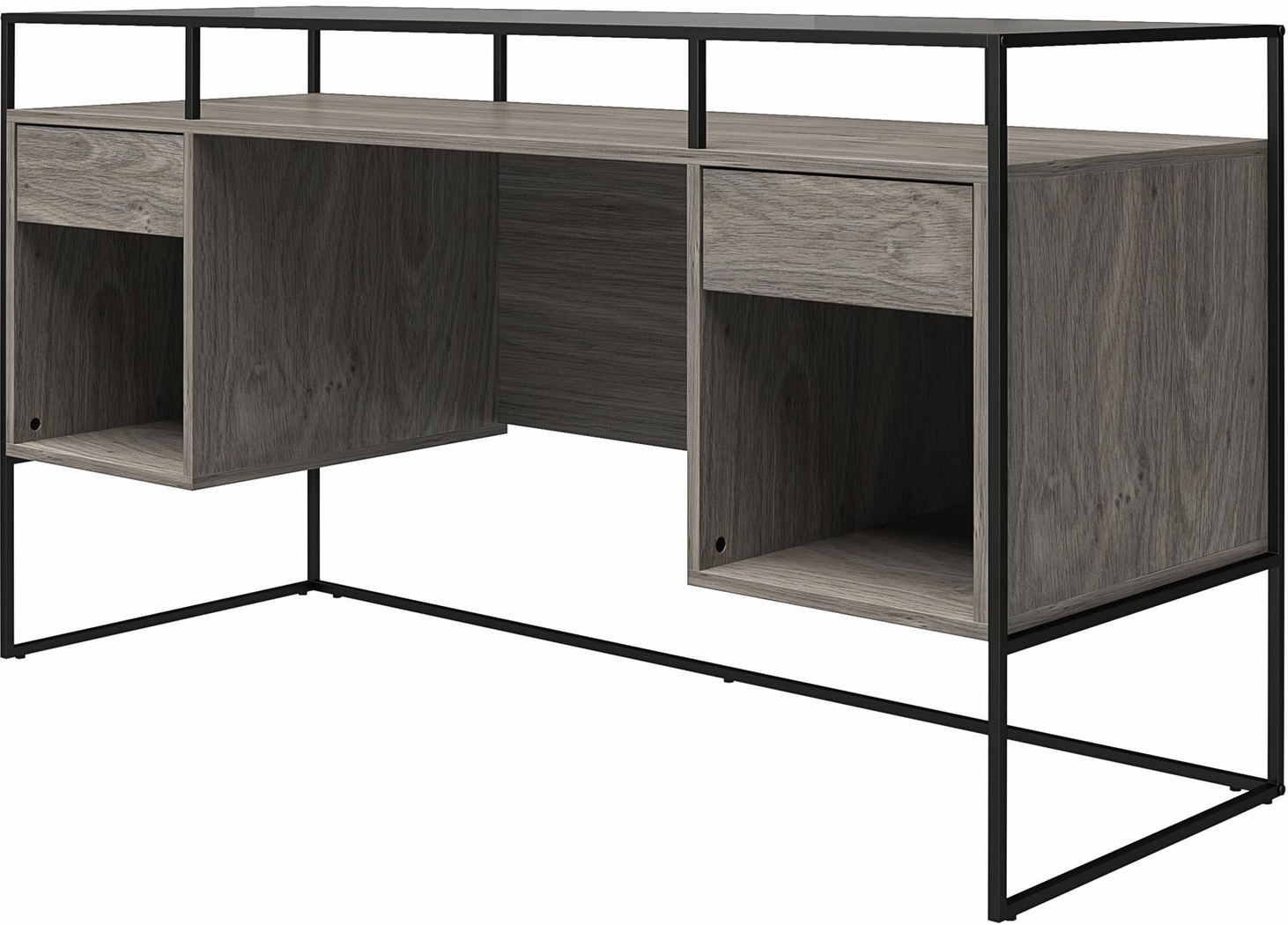 Carizzo Gray Desk - Thumbnail - Image 2