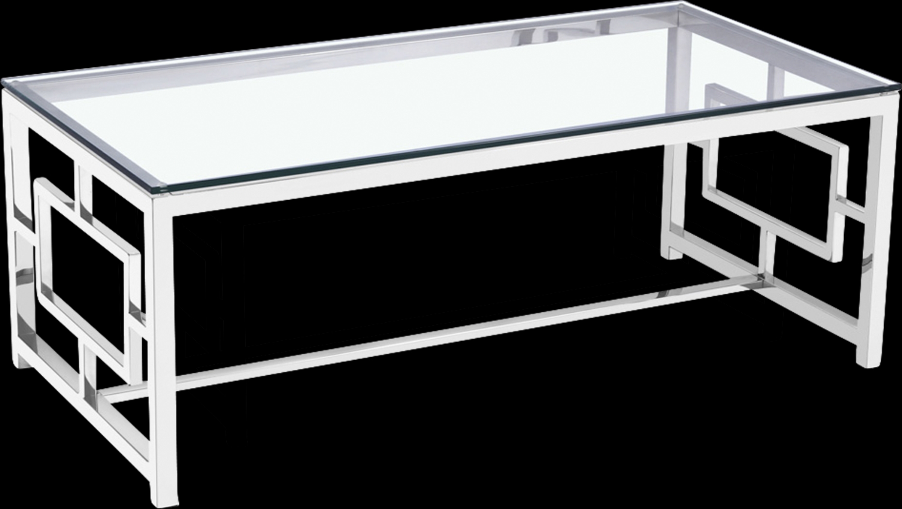 Carleita Clear Cocktail Table - Thumbnail - Image 1