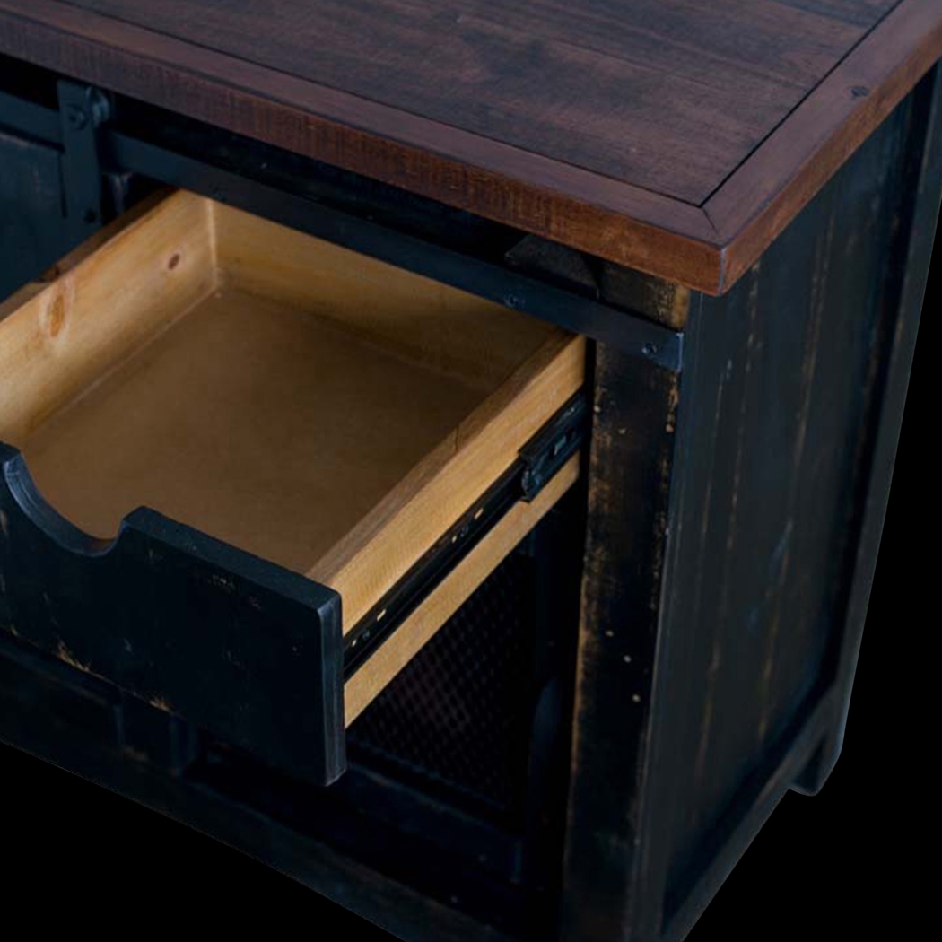 Carlesbad Black Accent Cabinet - Thumbnail - Image 5