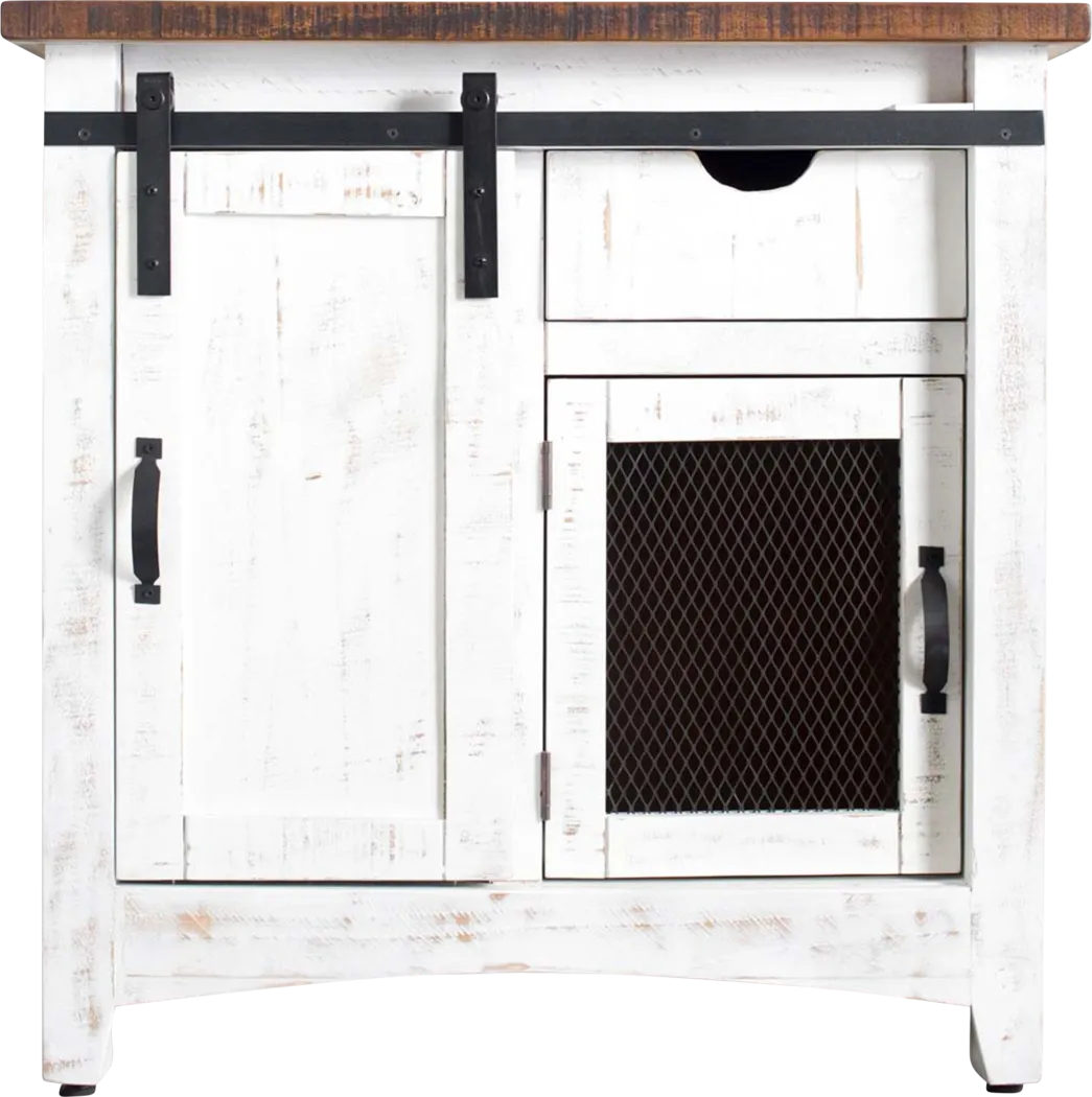 Carlesbad White Accent Cabinet - Thumbnail - Image 2