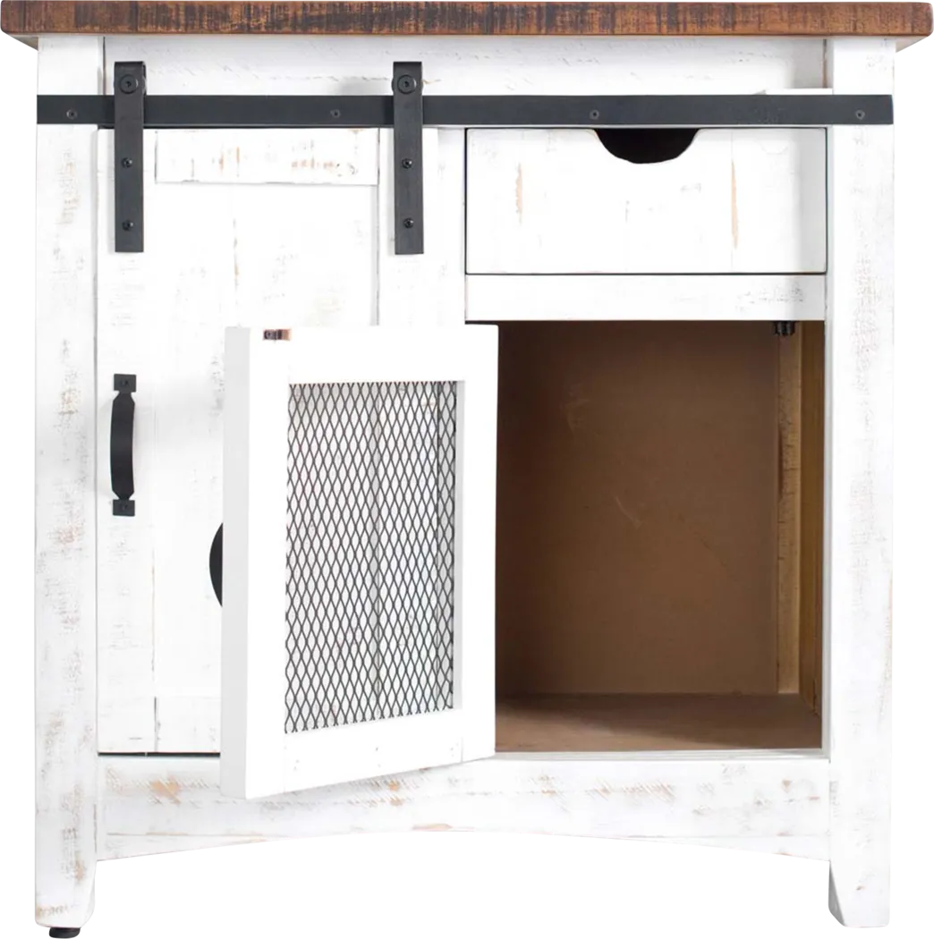 Carlesbad White Accent Cabinet - Thumbnail - Image 4