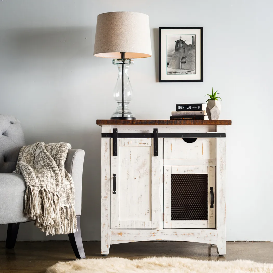 Carlesbad White Accent Cabinet - Thumbnail - Image 8