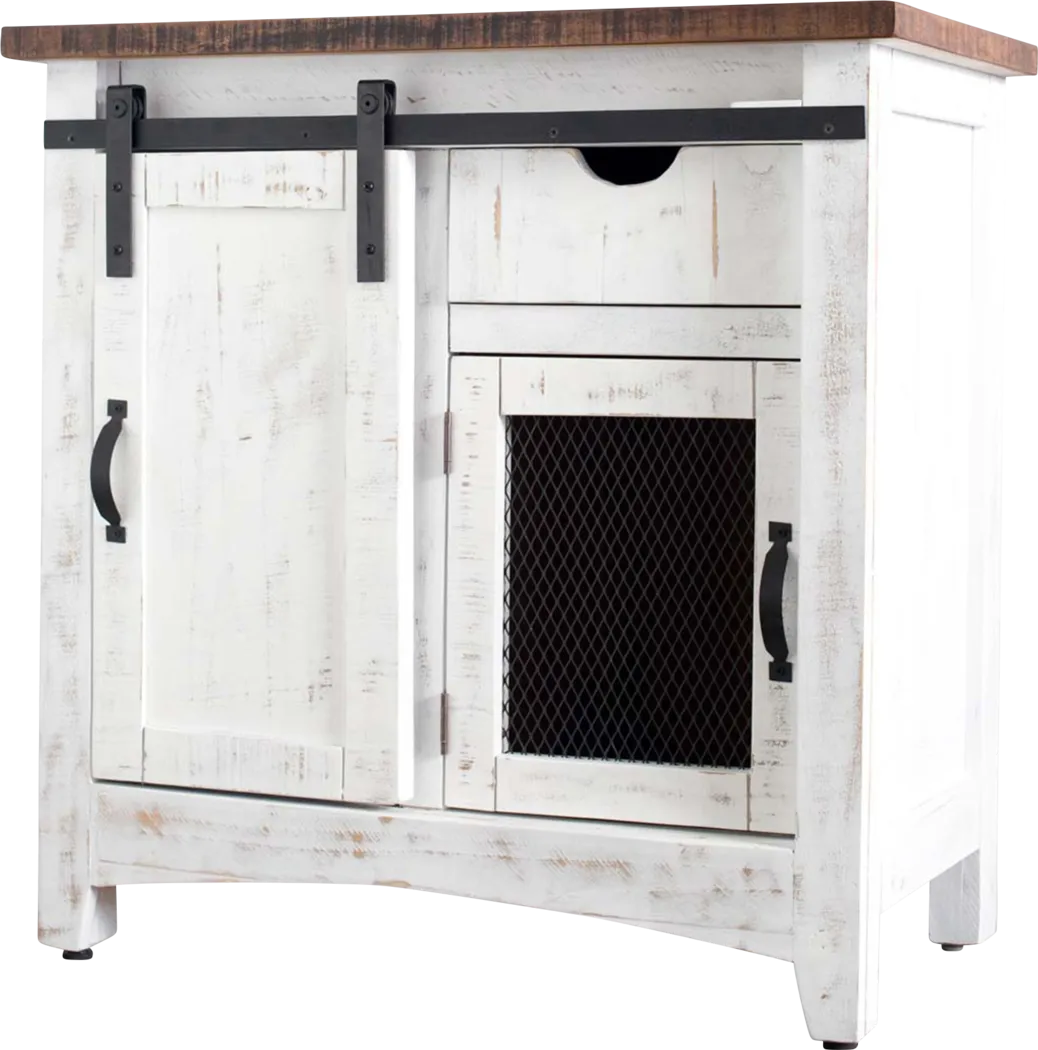 Carlesbad White Accent Cabinet - Thumbnail - Image 1