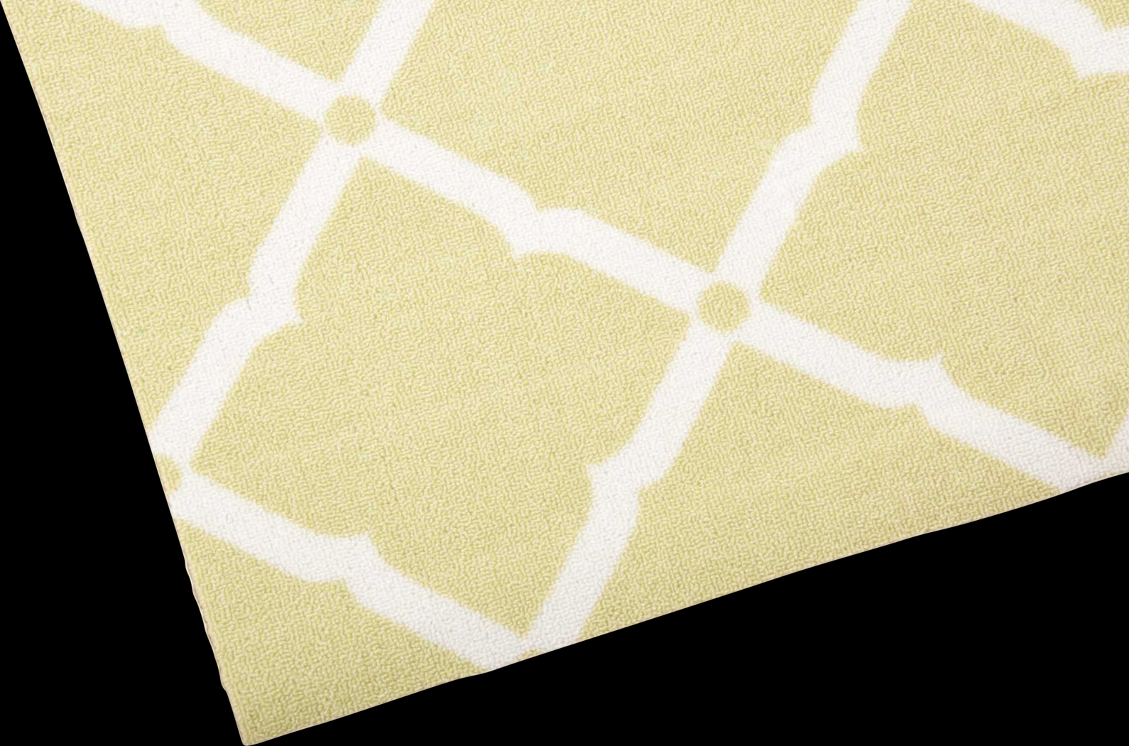 Carlisia Light Green 5' x 8' Indoor/Outdoor Rug - Thumbnail - Image 2