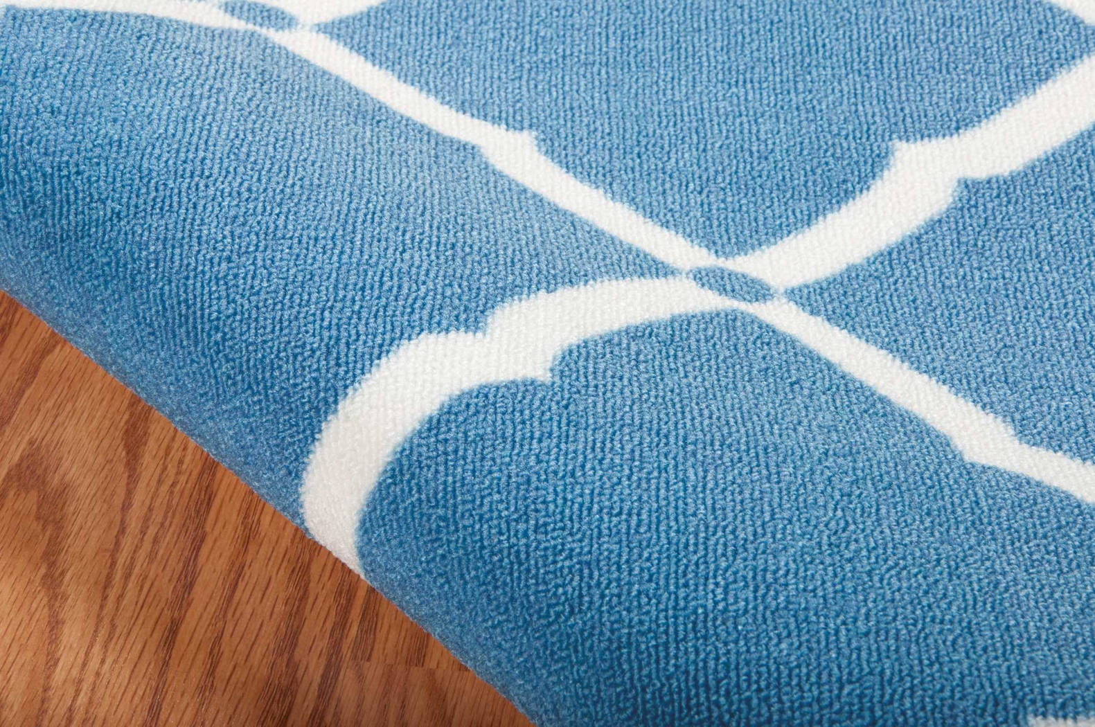 Carlisia Navy 5' x 8' Indoor/Outdoor Rug - Thumbnail - Image 2