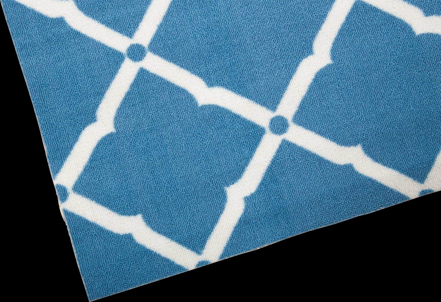 Carlisia Navy 5' x 8' Indoor/Outdoor Rug - Thumbnail - Image 3