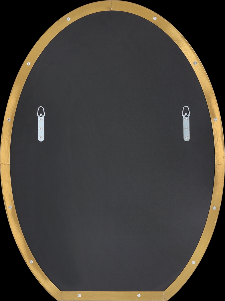 Carlotta Brass Mirror - Thumbnail - Image 4