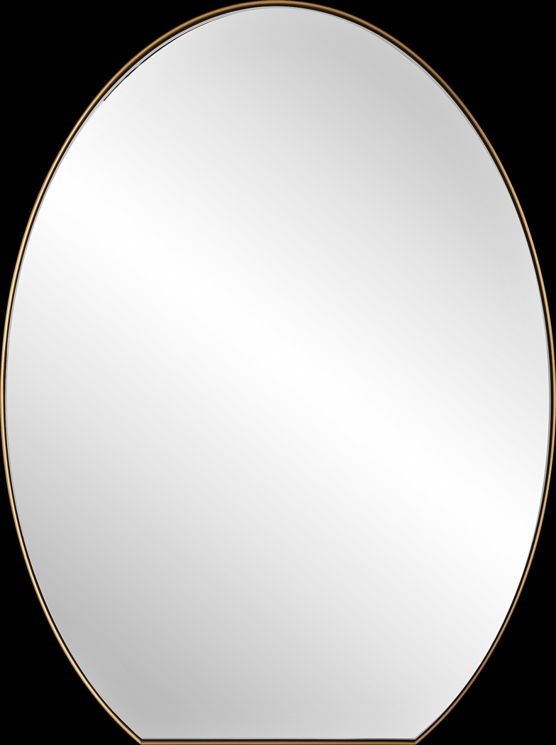 Carlotta Brass Mirror - Thumbnail - Image 1
